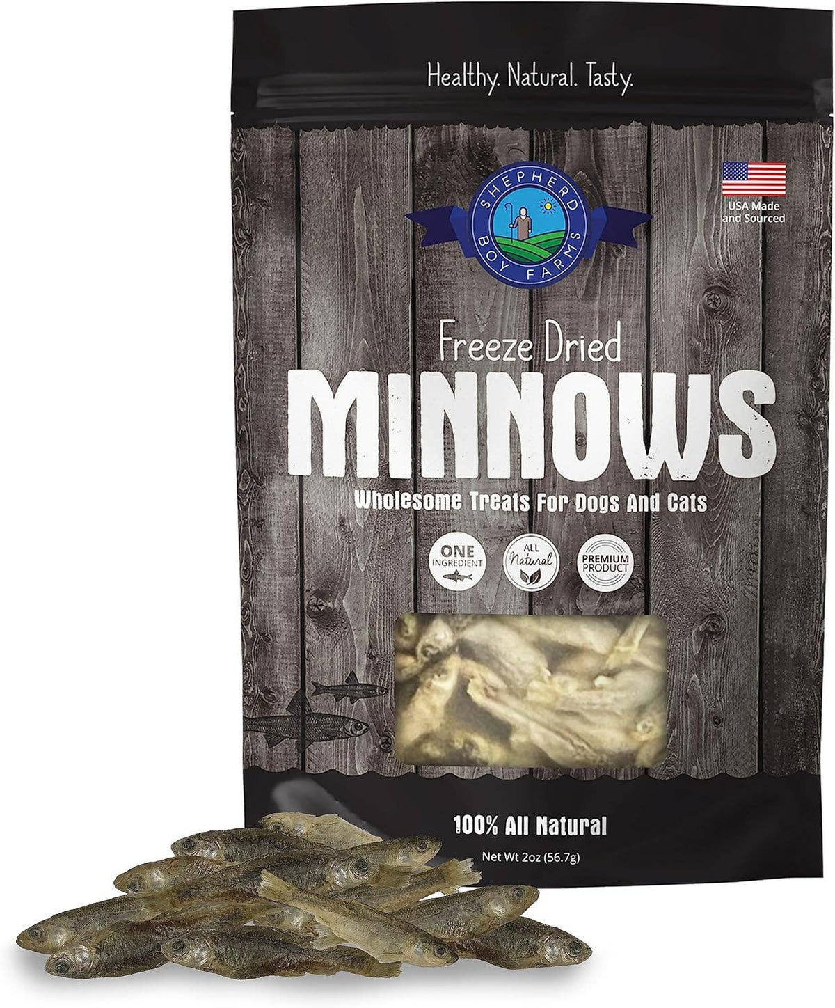 Freeze Dried Minnow Treats