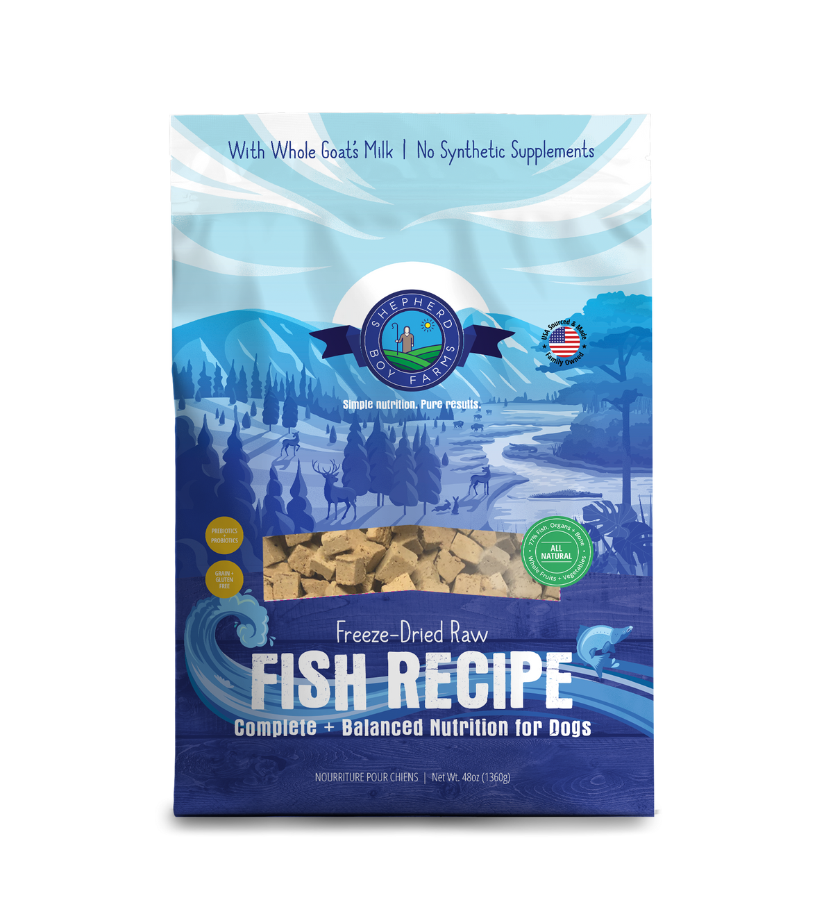 Freeze Dried Fish Medley Recipe for Dogs