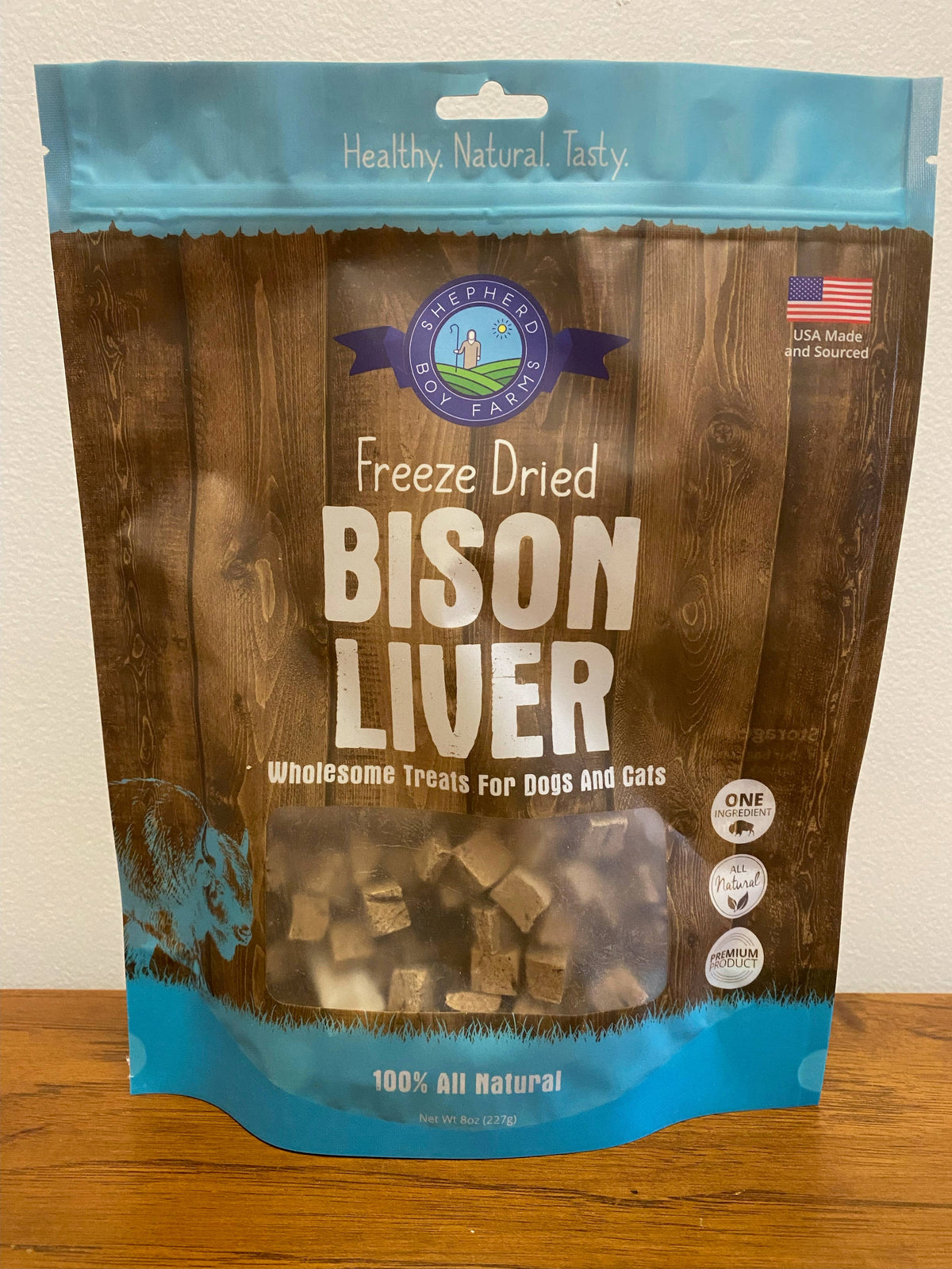 Freeze Dried Bison Liver Treats