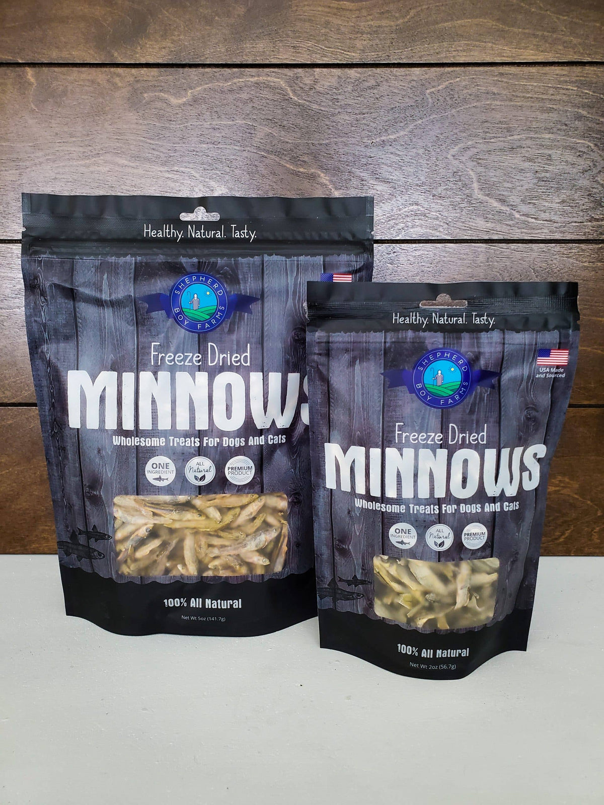 Freeze Dried Minnow Treats
